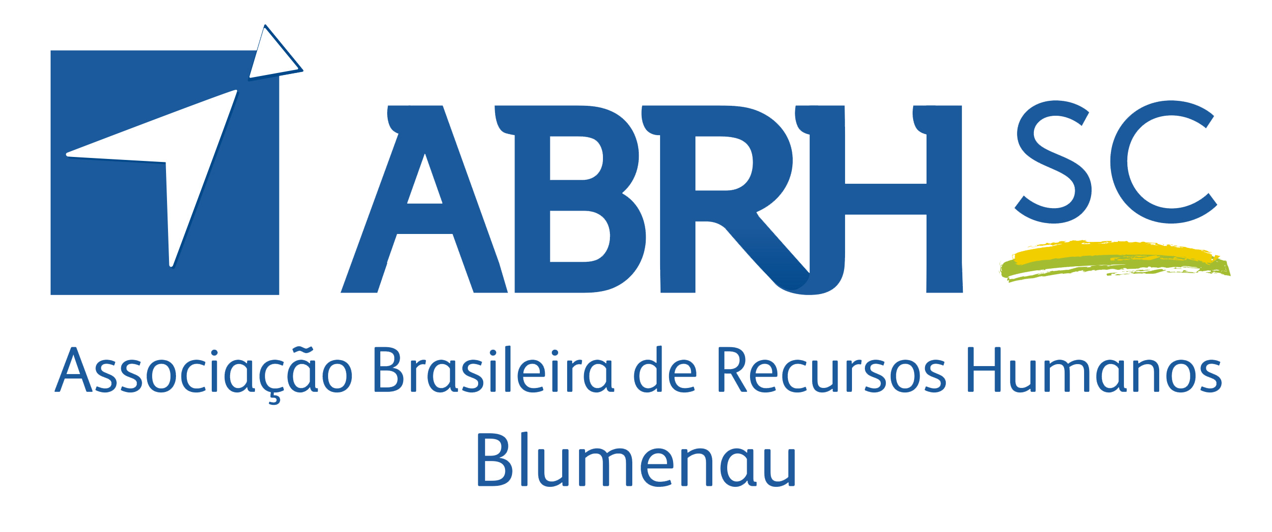 ABRH Blumenau - Logo horizontal - transparencia